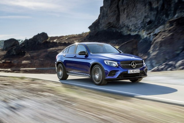 Incoming: Mercedes GLC Coupe. Image by Mercedes-Benz.