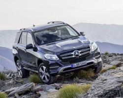 2015 Mercedes-Benz GLE 250d 4Matic. Image by Mercedes-Benz.