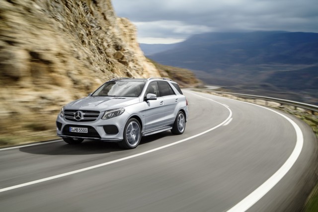 Mercedes renames ML SUV as GLE. Image by Mercedes-Benz.