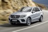 Mercedes renames ML SUV as GLE. Image by Mercedes-Benz.