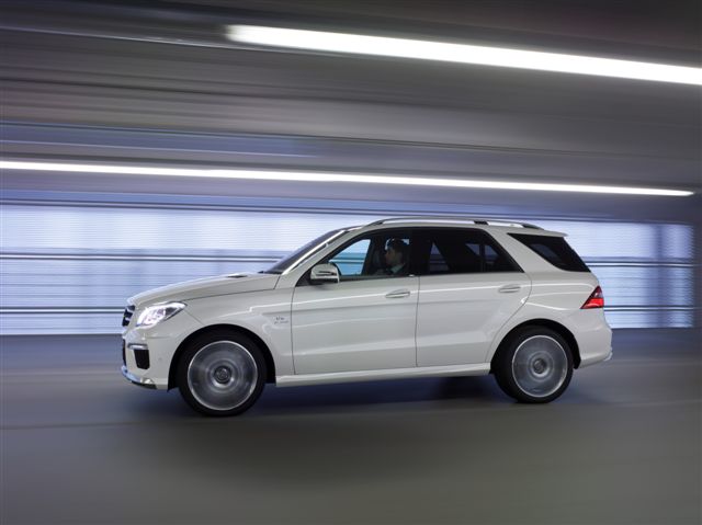 First drive: Mercedes-Benz ML 63 AMG. Image by Mercedes-Benz.