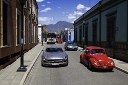 2010 Mercedes-Benz on the Panamericana. Image by Mercedes-Benz.