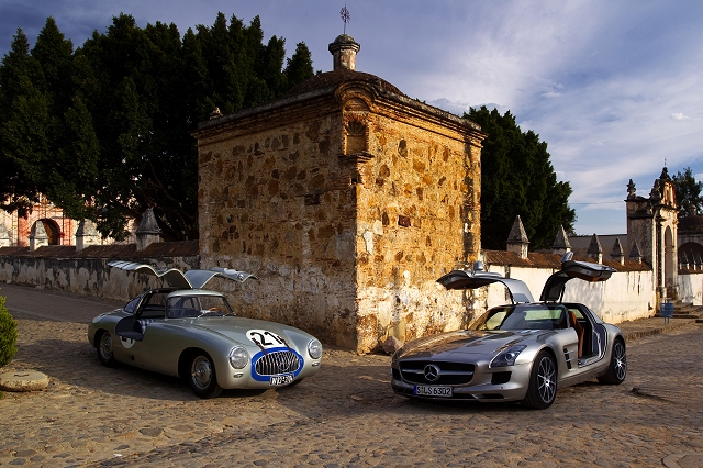 Feature Drive: SLS AMG on Carrera Panamericana. Image by Mercedes-Benz.