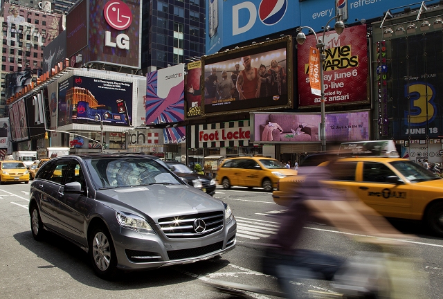 First Drive: Mercedes-Benz R-Class. Image by Mercedes-Benz.