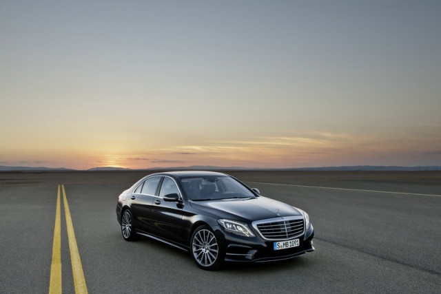 Incoming: Mercedes-Benz S-Class. Image by Mercedes-Benz.