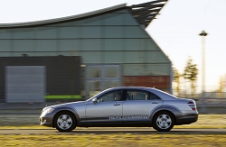 2010 Mercedes-Benz S-Class development car. Image by Mercedes-Benz.