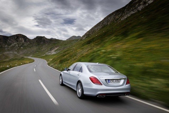 First drive: Mercedes-Benz S 63 AMG. Image by Mercedes-Benz.