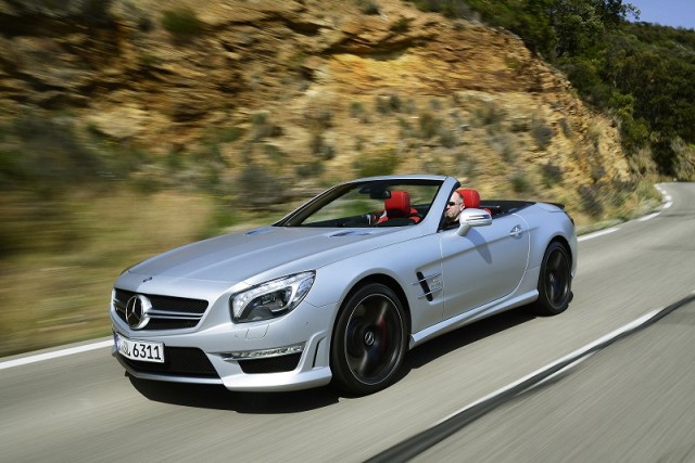 First drive: Mercedes-Benz SL 63 AMG. Image by Mercedes-Benz.