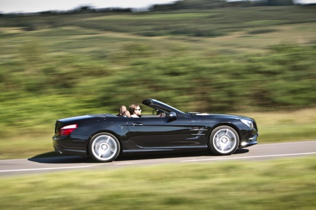 Mercedes-Benz updates the SL range. Image by Mercedes-Benz.