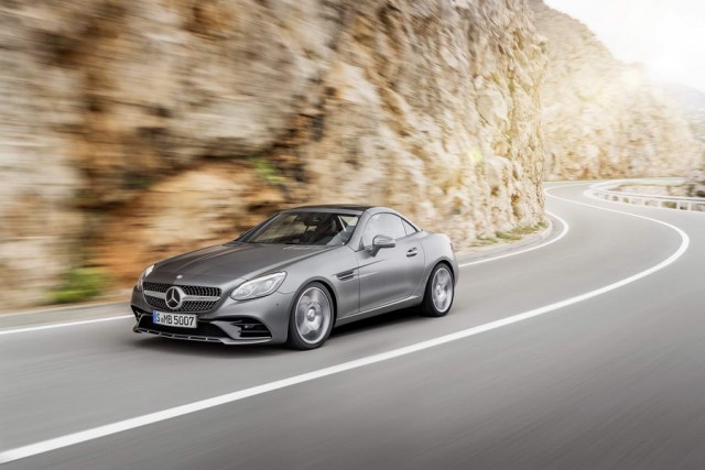 Mercedes-Benz SLC priced up. Image by Mercedes-Benz.