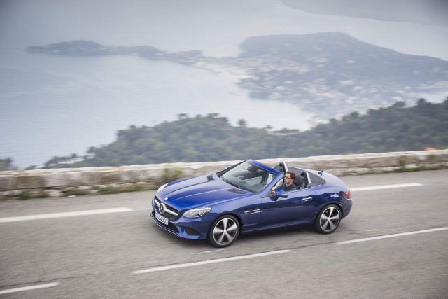 First drive: Mercedes-Benz SLC 300. Image by Mercedes-Benz.