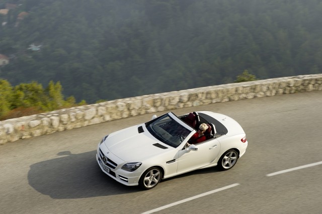 First ever diesel Merc SLK. Image by Mercedes-Benz.