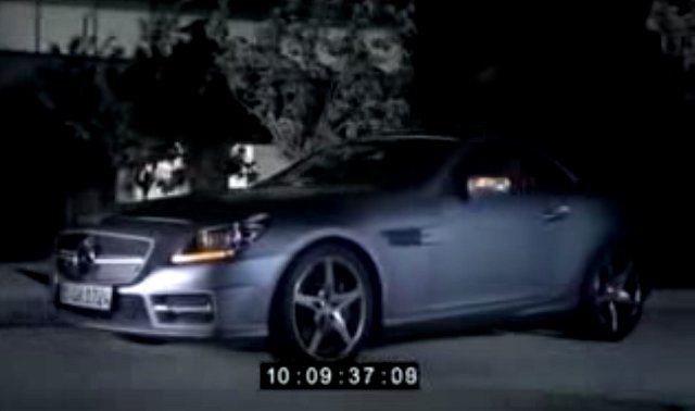 New Mercedes-Benz SLK video leaks out. Image by Mercedes-Benz.