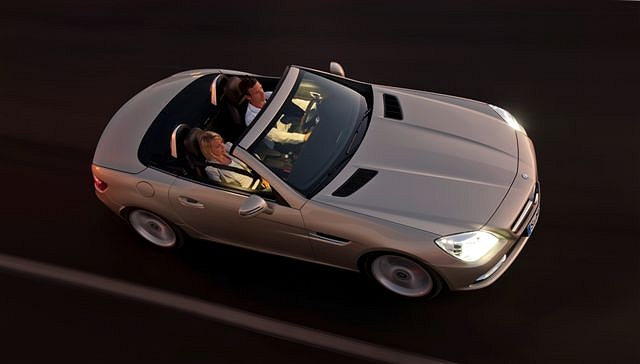 Merc SLK sharpens up for 2011. Image by Mercedes-Benz.