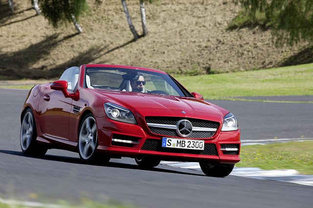 First Drive: Mercedes-Benz SLK. Image by Mercedes-Benz.