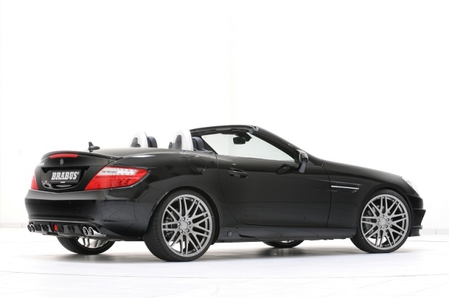 Brabus let loose on new Merc SLK. Image by Brabus.