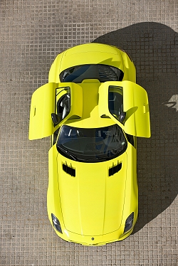 2010 Mercedes-Benz SLS AMG E-Cell prototype. Image by Mercedes-Benz.