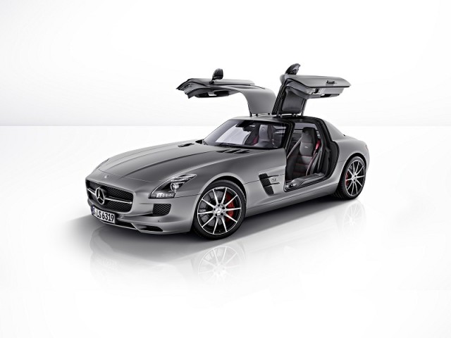 Harder SLS AMG launched. Image by Mercedes-Benz.