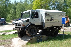 Mercedes-Benz Unimog celebrates its 60th anniversary. Image by Kyle Fortune.