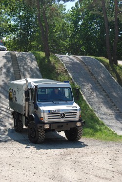 Mercedes-Benz Unimog celebrates its 60th anniversary. Image by Kyle Fortune.