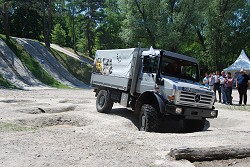 Mercedes-Benz Unimog celebrates its 60th anniversary. Image by Kyle Fortune.