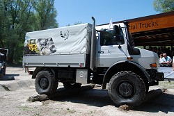 Mercedes-Benz Unimog celebrates its 60th anniversary. Image by Kyle Fortune.