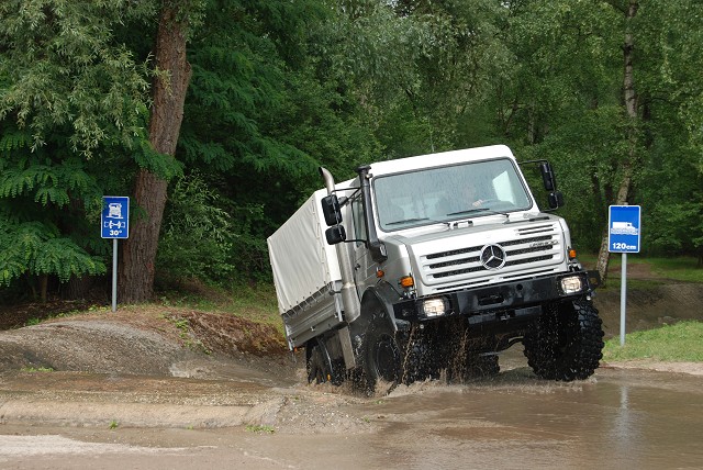 First Drive: Mercedes-Benz Unimog. Image by Kyle Fortune.