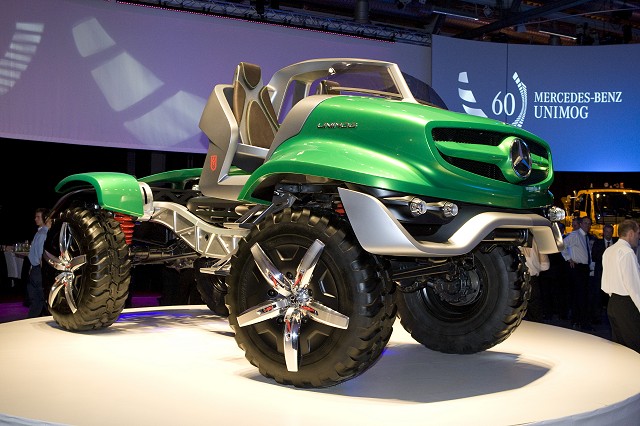 Mad Unimog concept shown. Image by Mercedes-Benz.