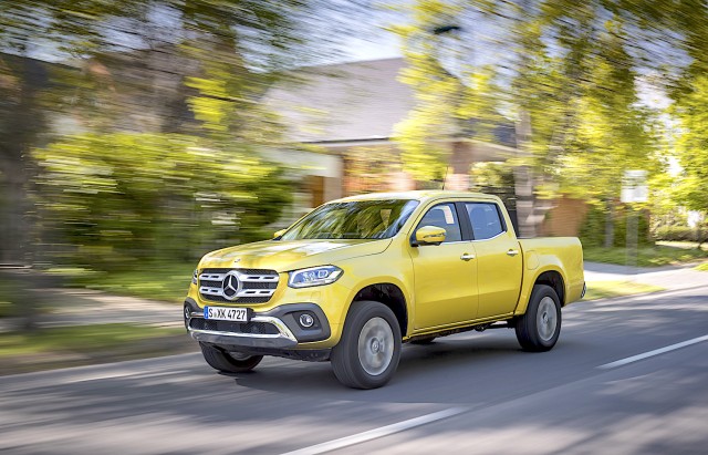 First drive: Mercedes-Benz X-Class. Image by Mercedes.