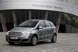 2009 Mercedes-Benz B-Class F-Cell prototype. Image by Mercedes-Benz.