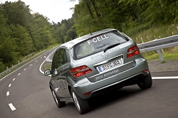 2009 Mercedes-Benz B-Class F-Cell prototype. Image by Mercedes-Benz.