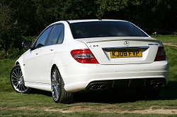 2008 Mercedes-Benz C 63 AMG. Image by Syd Wall.