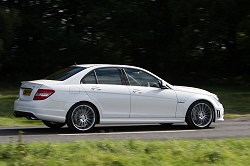 2008 Mercedes-Benz C 63 AMG. Image by Syd Wall.