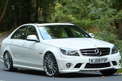 2008 Mercedes-Benz C 63 AMG. Image by Syd Wall.