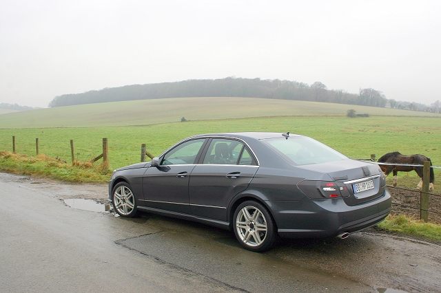 New E-Class spotted in UK. Image by Kyle Fortune.