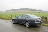 2009 Mercedes-Benz E-Class spy shots. Image by Kyle Fortune.