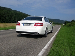 2009 Mercedes-Benz E 63 AMG. Image by Mark Nichol.