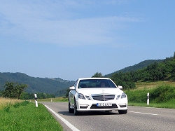 2009 Mercedes-Benz E 63 AMG. Image by Mark Nichol.