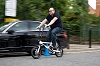 2009 Mercedes-Benz folding bike. Image by Charlie Magee.