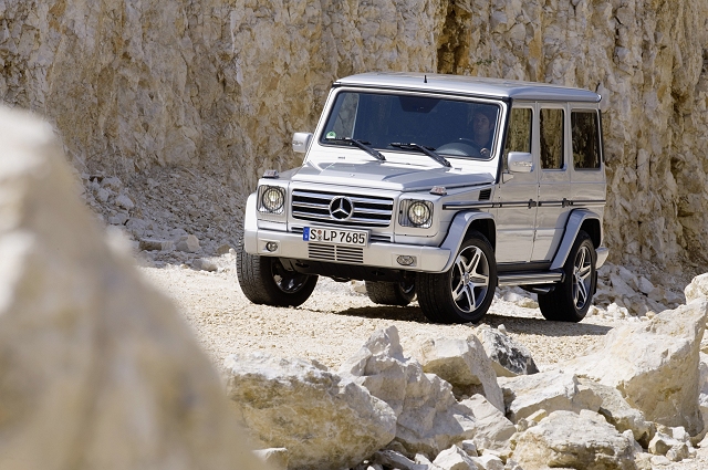 Merc G 55 gets makeover. Image by Mercedes-Benz.