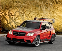 2008 Mercedes-Benz GLK at the SEMA Show. Image by Mercedes-Benz.