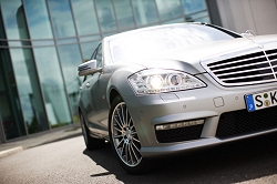 2009 Mercedes-Benz S 63 AMG. Image by Jonathan Bushell.