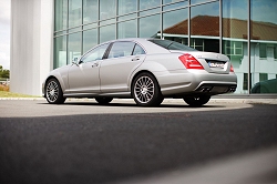 2009 Mercedes-Benz S 63 AMG. Image by Jonathan Bushell.