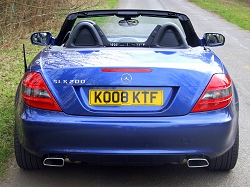 2009 Mercedes-Benz SLK. Image by Dave Jenkins.