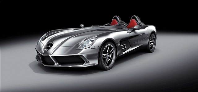 SLR bows out, disgracefully. Image by Mercedes-Benz.