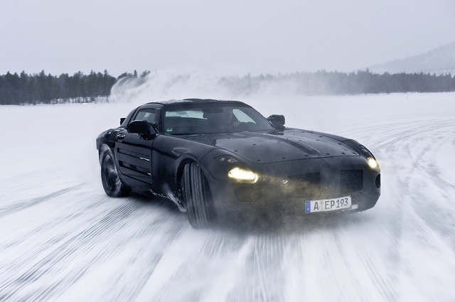 Electric Mercedes-Benz AMG SLS rumoured. Image by Mercedes-Benz.