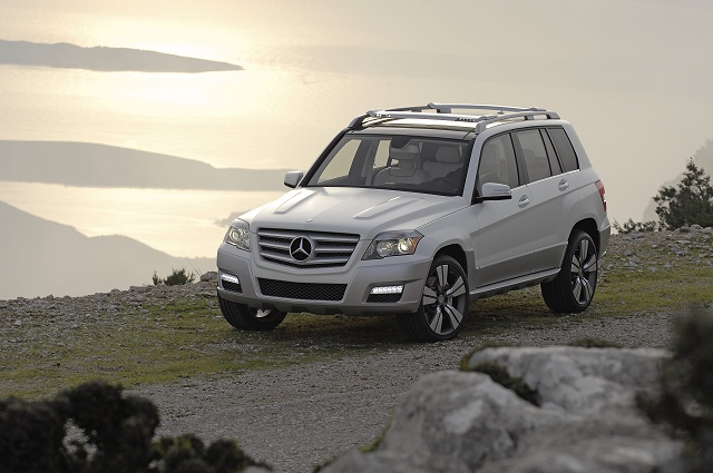 Mercedes reveals new GLK SUV. Image by Mercedes-Benz.