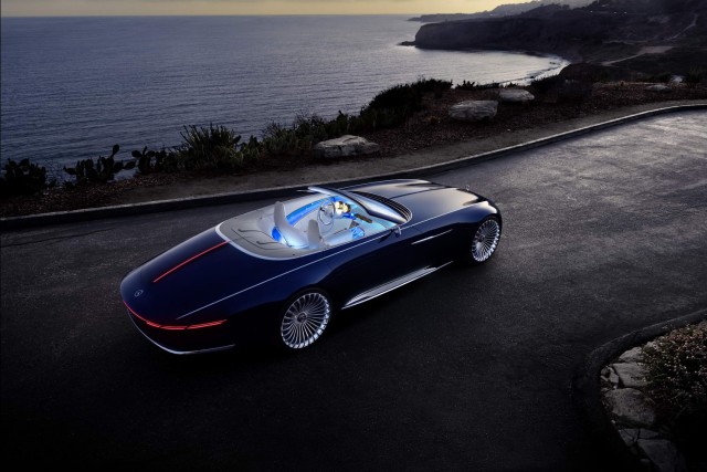 Maybach Vision 6 Cabriolet: haute couture at its finest. Image by Mercedes-Maybach.