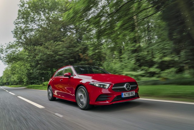 First UK Drive: Mercedes-Benz A 250 AMG Line. Image by Mercedes-Benz.