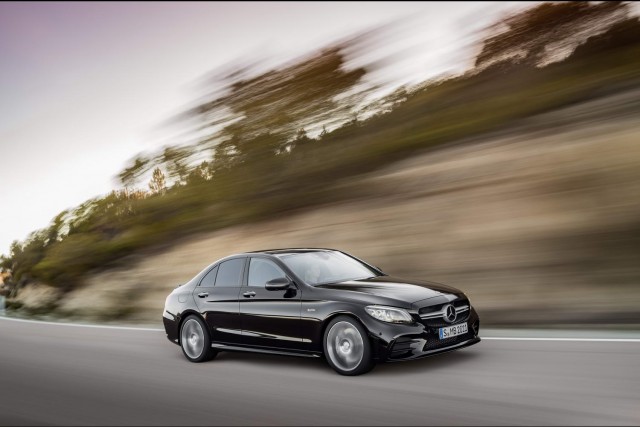 Mercedes-AMG C 43 taken out to 390hp. Image by Mercedes-AMG.